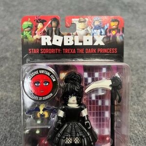 Roblox Star Sorority: Trexa the Dark Princess Action Figure - Black